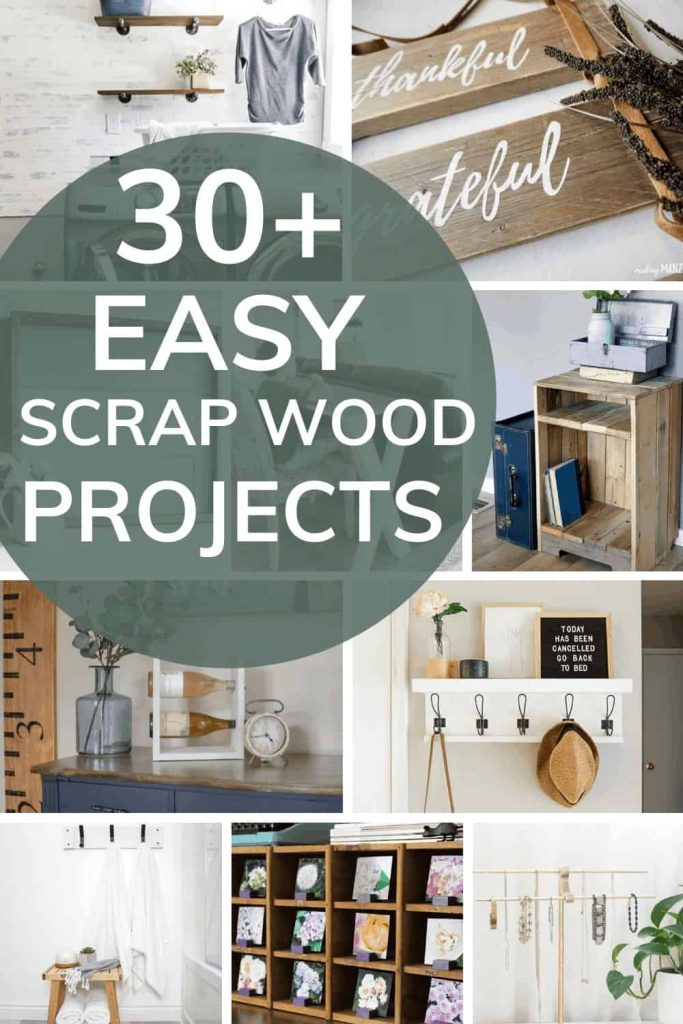 Scrap Wood Ideas ~ Easy DIY Home Decor ~ Scrap Wood Decorations ~ Old Wood  Home Decor 