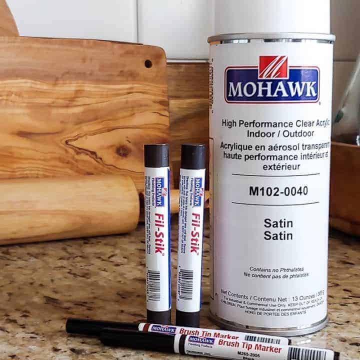 How To Fill Holes In Stained Wood