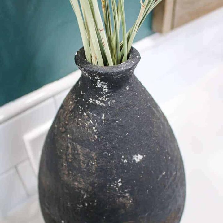 How To Upcycle Vases To Look Like Vintage Pottery