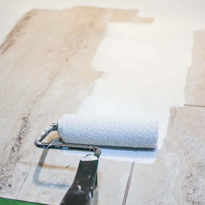 How To Paint Tile Floors