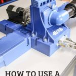 shows the Kreg jig K5 system on a white table with overlay text that says A Beginner's Guide How to Use a Pocket Hole Jig with Video