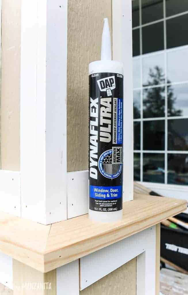caulking tips and tricks: DAPs dynaflex ultra is one of the best exterior caulks to use in outdoor projects
