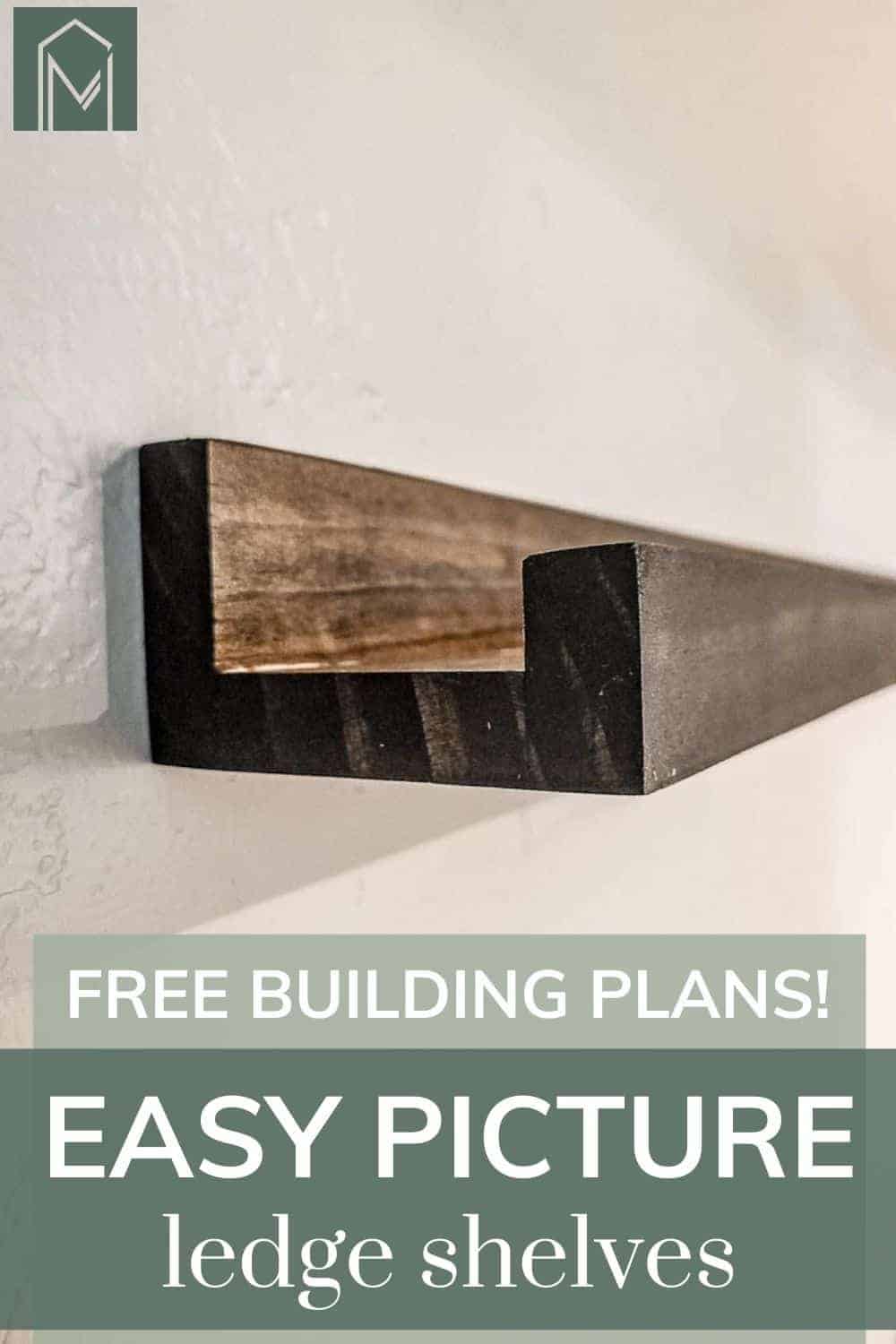 DIY Picture Ledge + Free Woodworking Plans - Making Manzanita