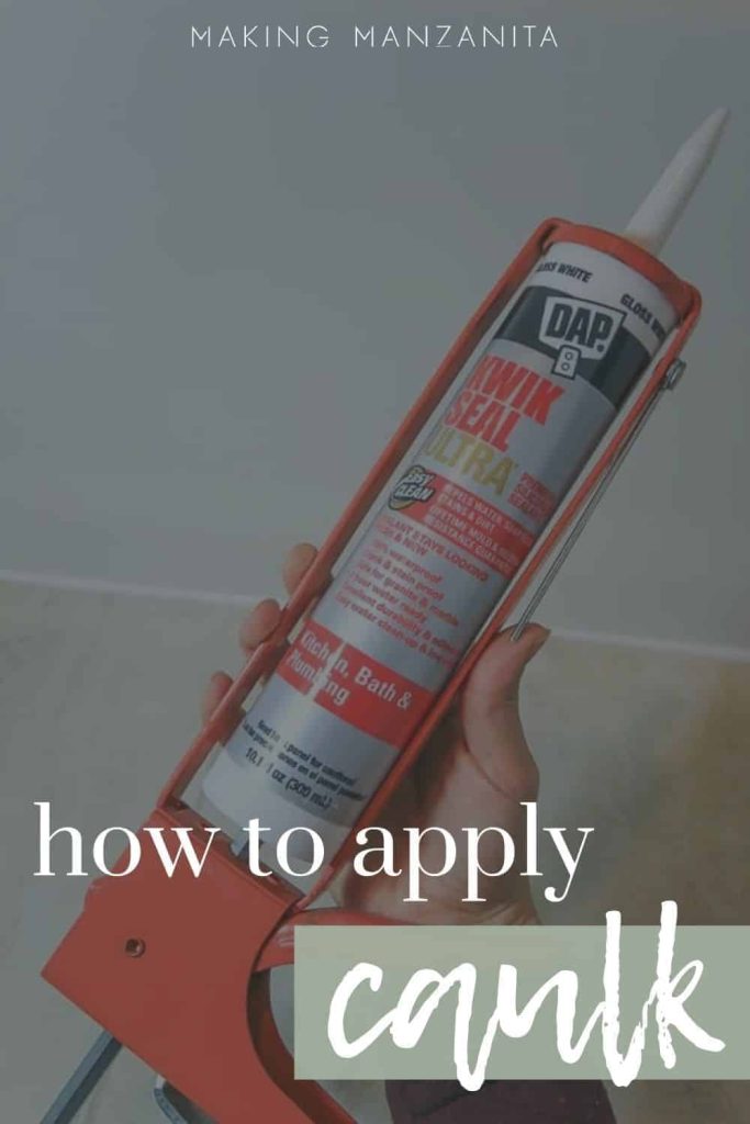 Caulking Tips and Tricks: how to apply caulk