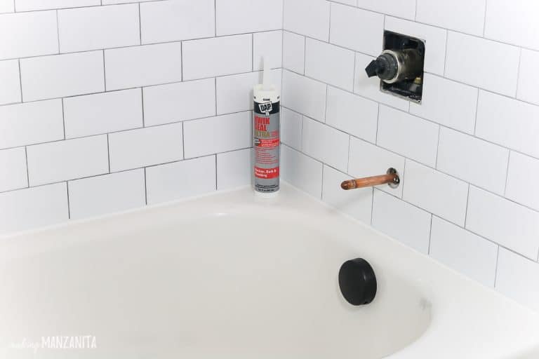 Dap kwik seal ultra is one of the best caulks for bathroom projects