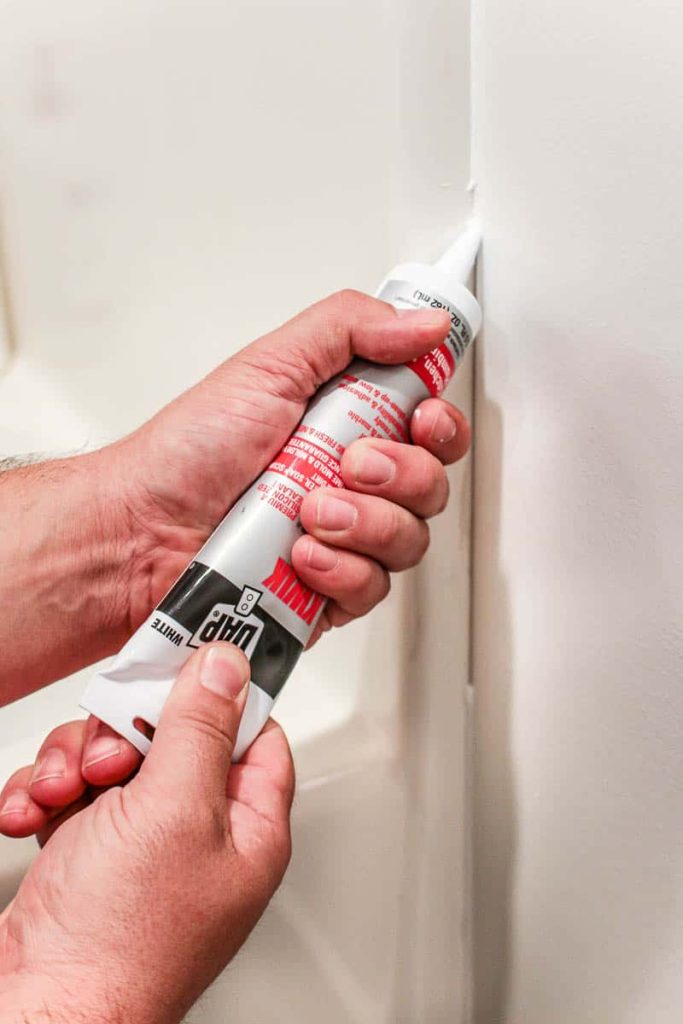 Caulking tip: this kwil seal ultra caulk is perfect for bathroom and tile projects