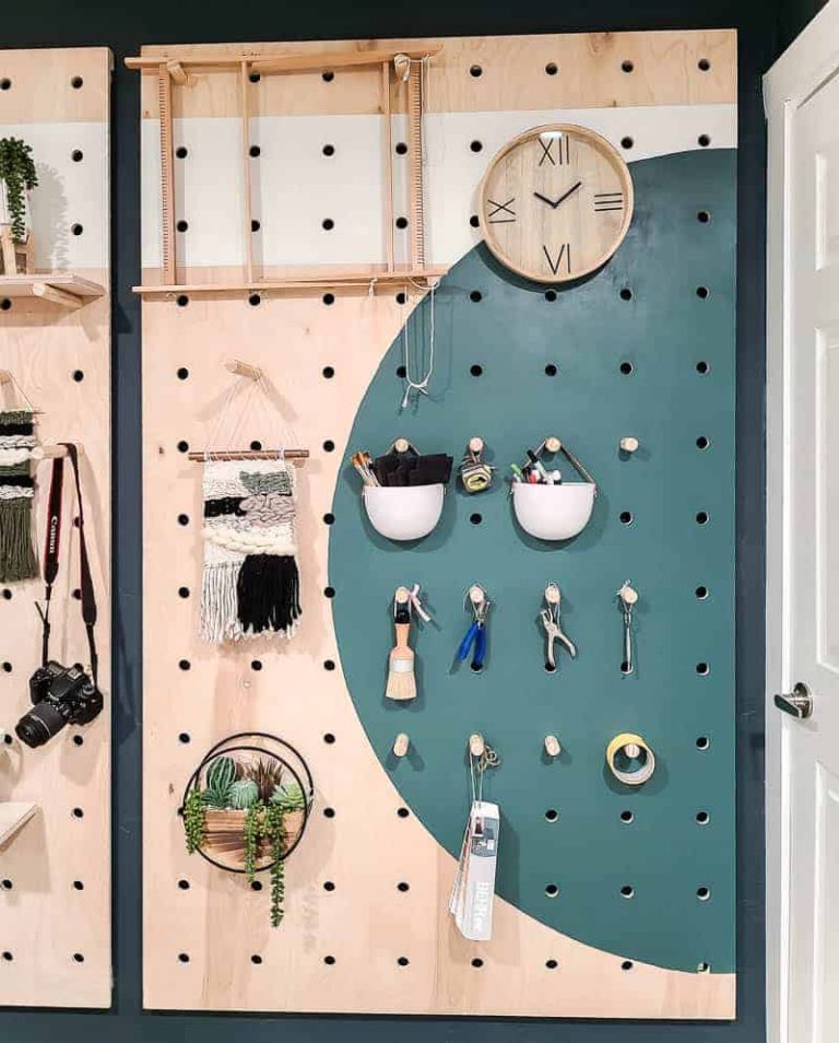 How to Build a DIY Giant Pegboard Wall