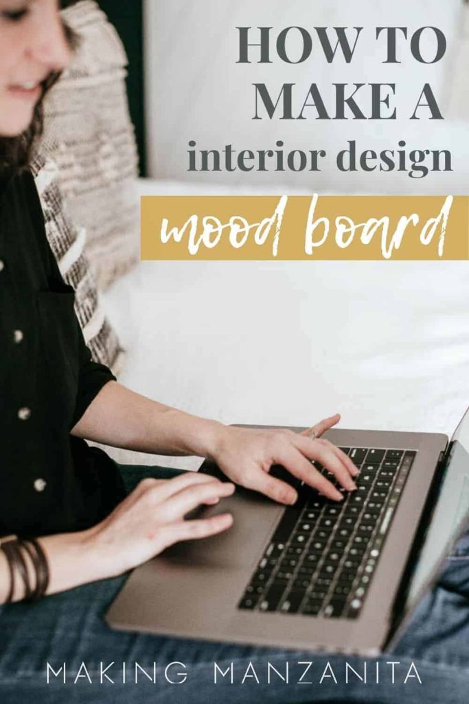 Ready to make your very own interior design mood board? Sit down at your computer and start putting together your dream interior design inspo!