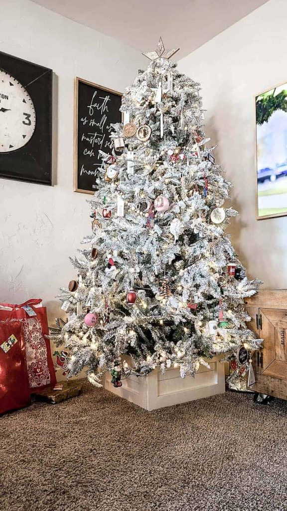 How To Build A Christmas Tree Box Stand with Shiplap Making