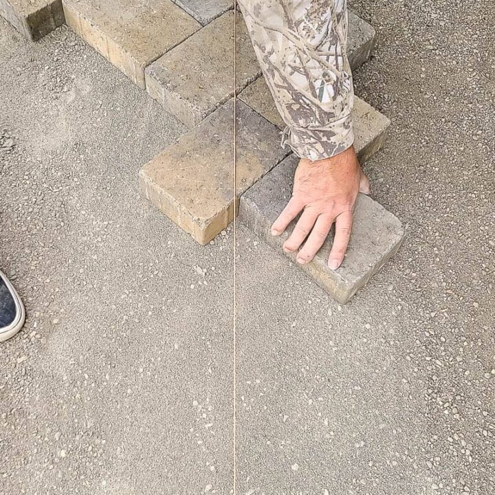 How To Build A Paver Patio with Fire Pit