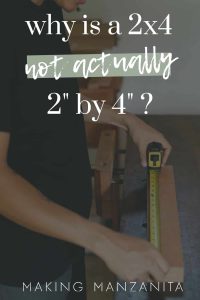 Lumber Dimensions Explained (Lumber Size Chart) - Making Manzanita