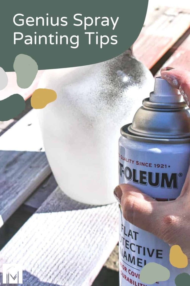 Spray Painting Tips and Tricks for Beginners - Making Manzanita