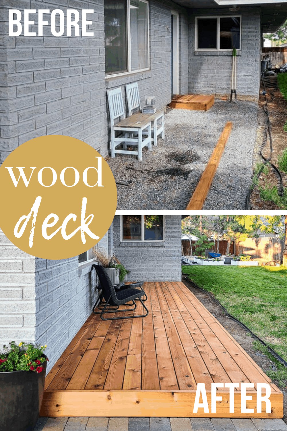 How To Lay Deck Boards (and hide the screws!) - Making Manzanita