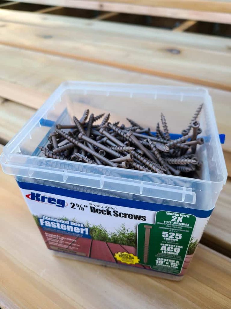 How To Lay Deck Boards (and hide the screws!) - Making Manzanita How To Lay Deck Boards (and hide the screws!) - Making Manzanita