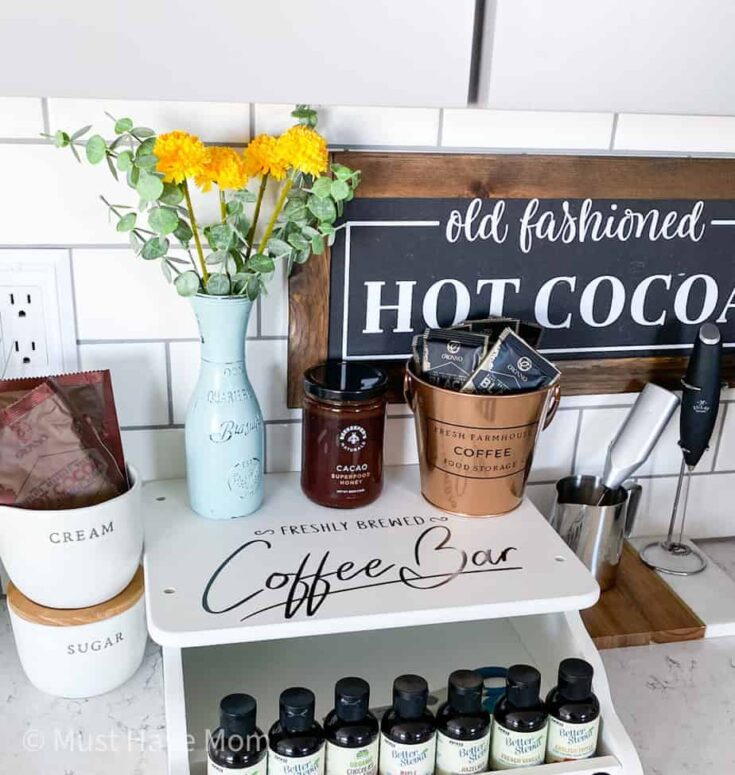 How to Create a DIY Coffee Station at Home - Making Manzanita