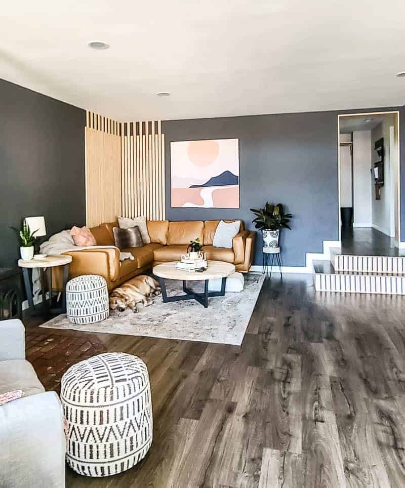 modern boho living room furniture
