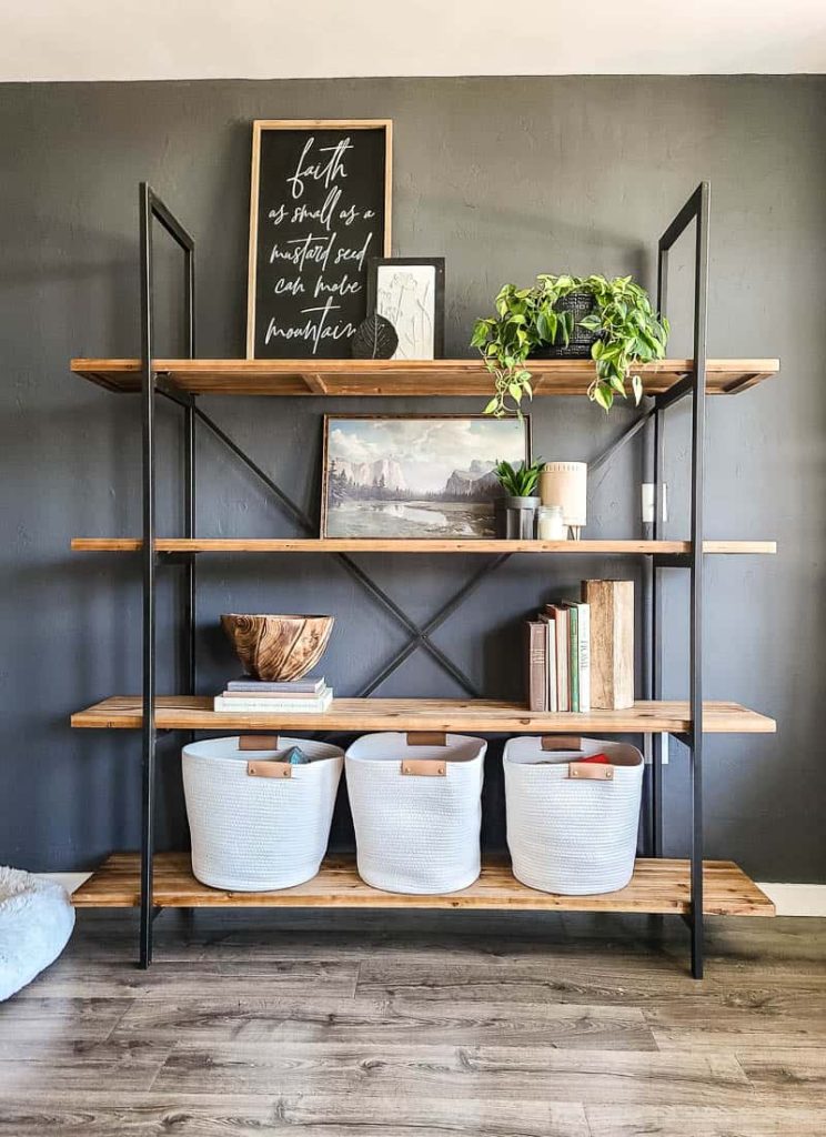 Modern on sale boho bookshelf
