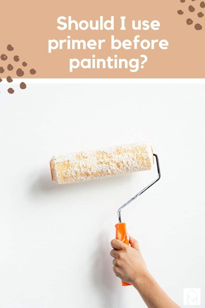 Even if you're tempted to skip it, applying primer before painting is an important step for some paint situations. 