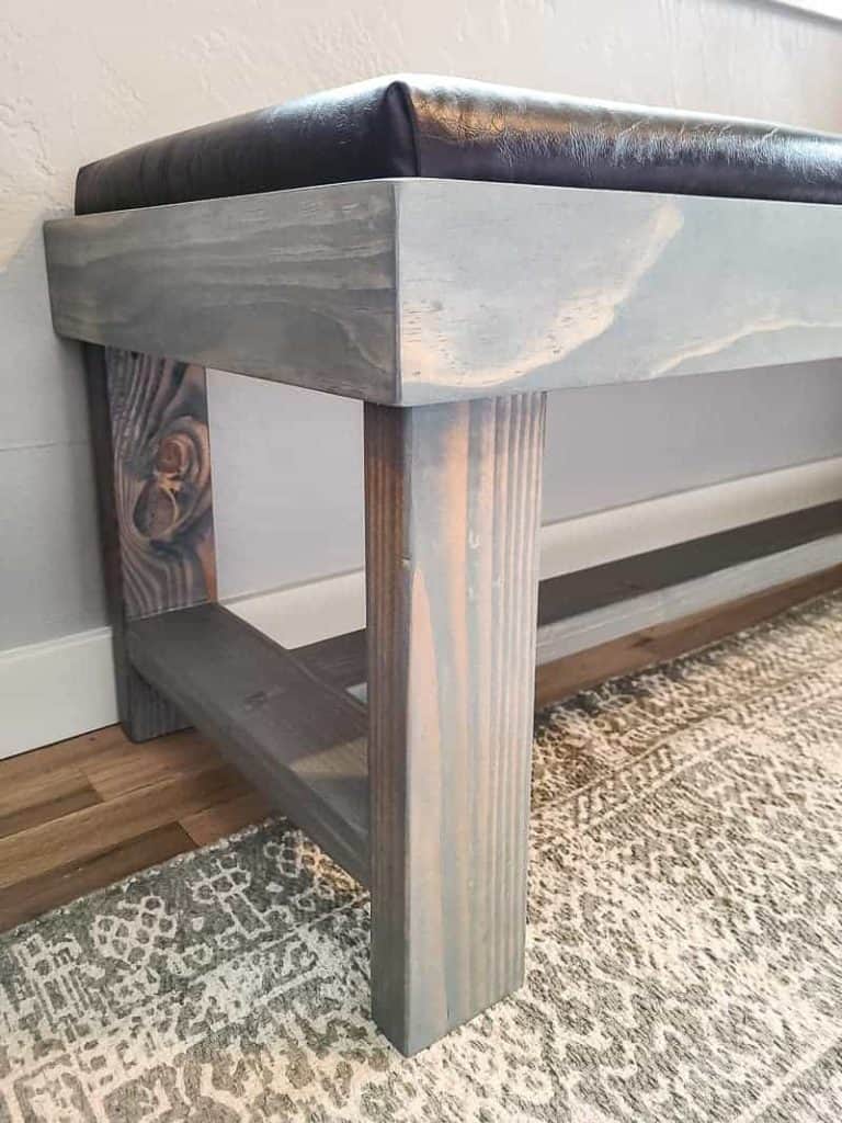 How To Build Wooden Bench with DIY Bench Cushion Making Manzanita