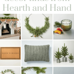 Are you in love with the new Hearth and Hand Christmas Collection too? I love that many of the products can be used to decorate for Christmas without being over the top. Many of the items can also easily transition from Holiday to everyday.