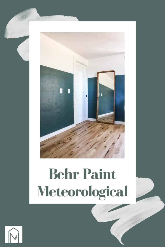 Behr Meteorological can take on any direction you choose! From sophisticated and cozy to modern and structured, this is an excellent choice to add a little personality to a room. 