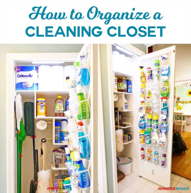 Tips for Organizing Cleaning Supplies - embellish*ology