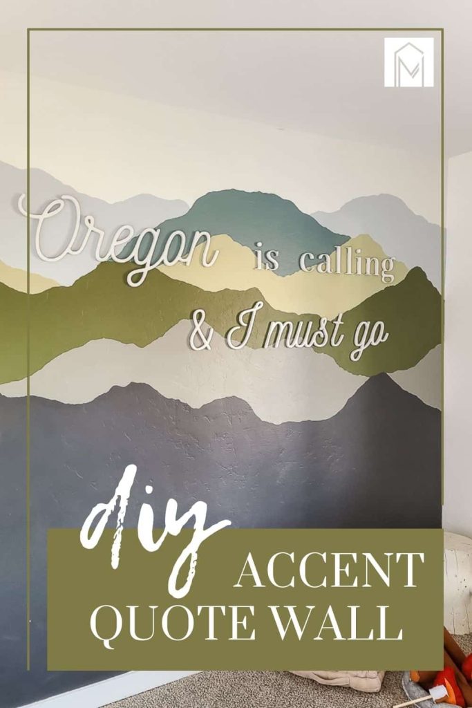 Looking for a unique accent wall idea? Learn how to make wooden letters for walls! 