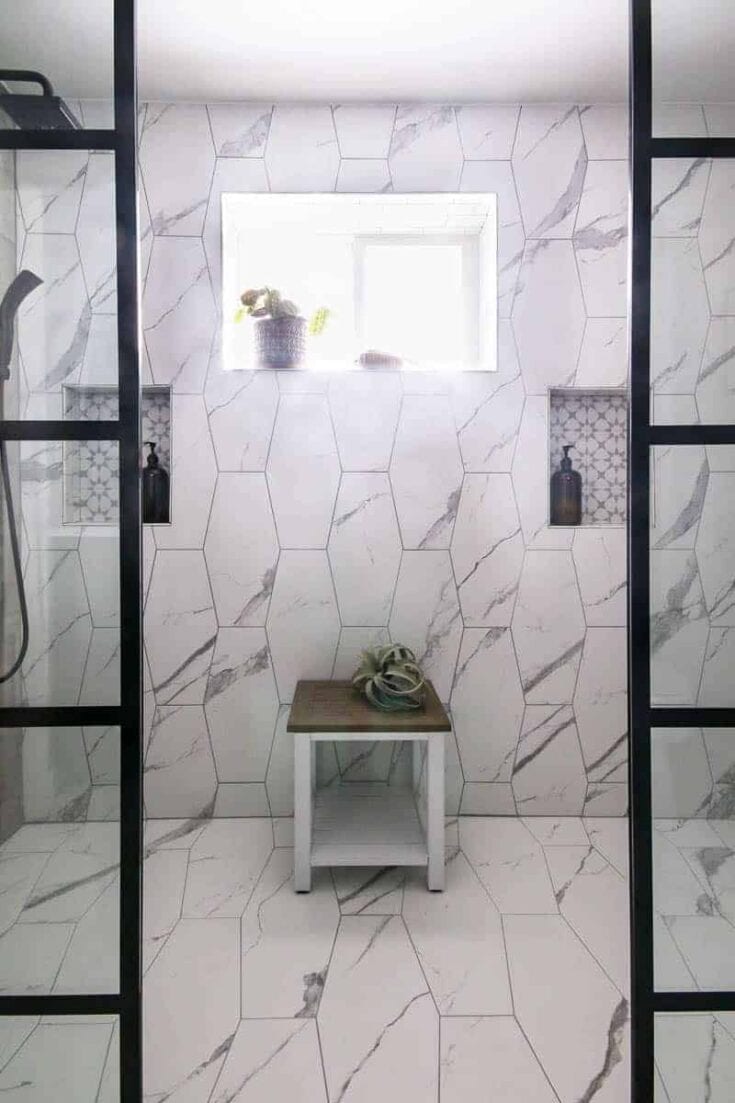 22 Clever and Stylish Shower Niche Ideas