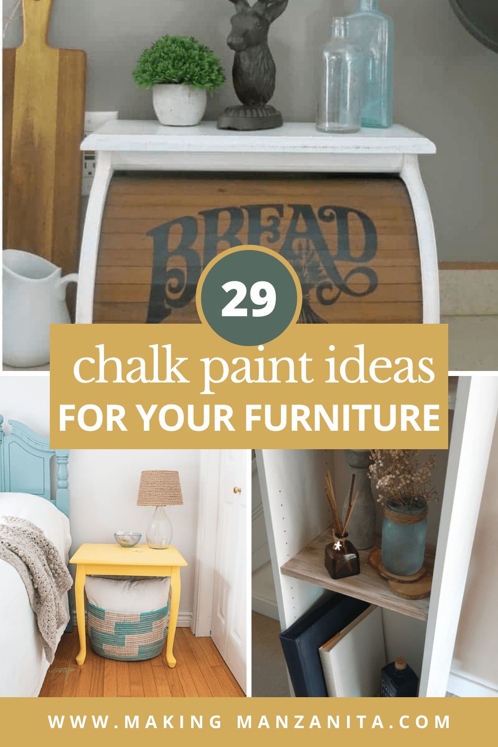 Chalk Paint Furniture Ideas - 29+ Before and Afters - Making Manzanita