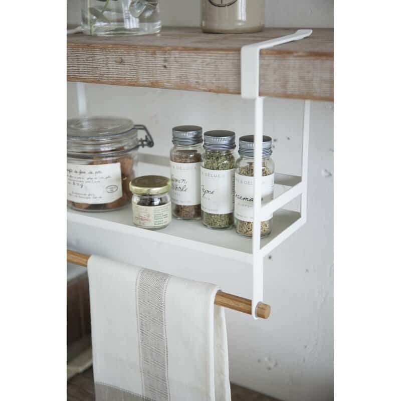 YAMAZAKI YAMAZAKI home Tower Under Shelf Spice Rack and Organizer