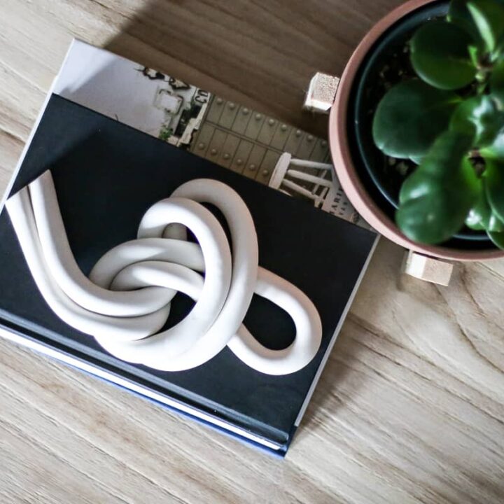 Clay Knot Made with Polymer Clay