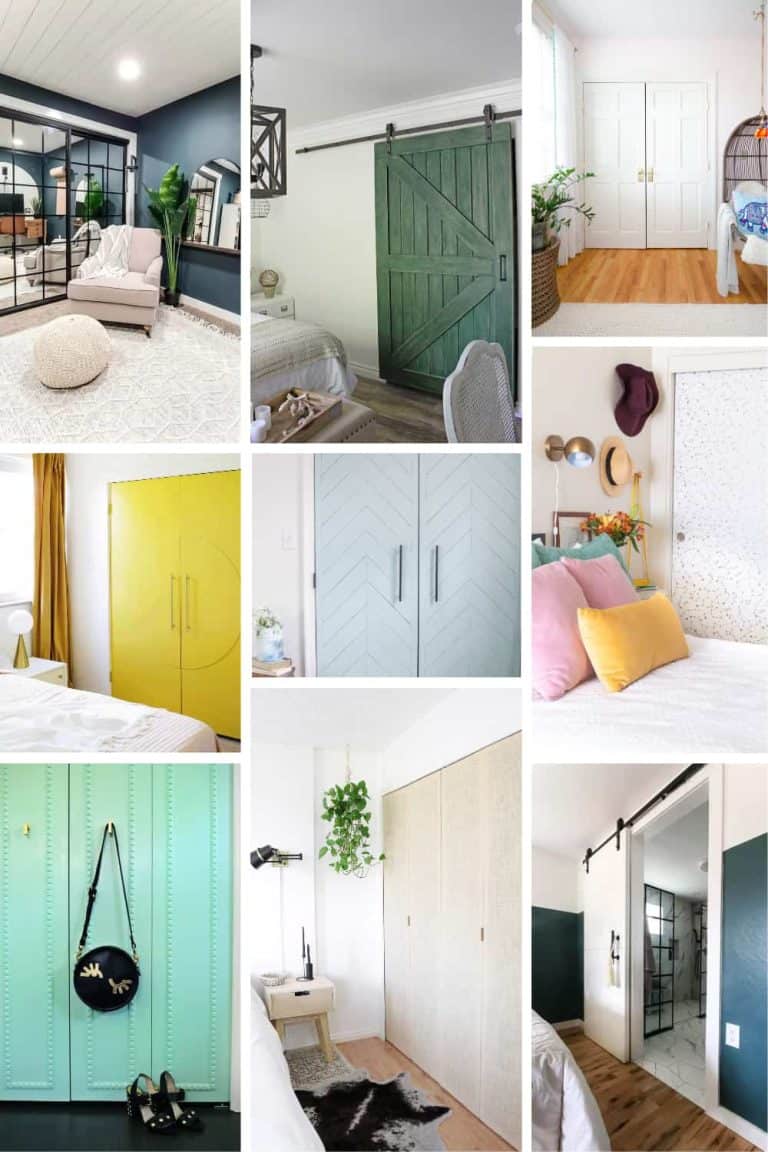 24 Amazing DIY Closet Door Ideas
