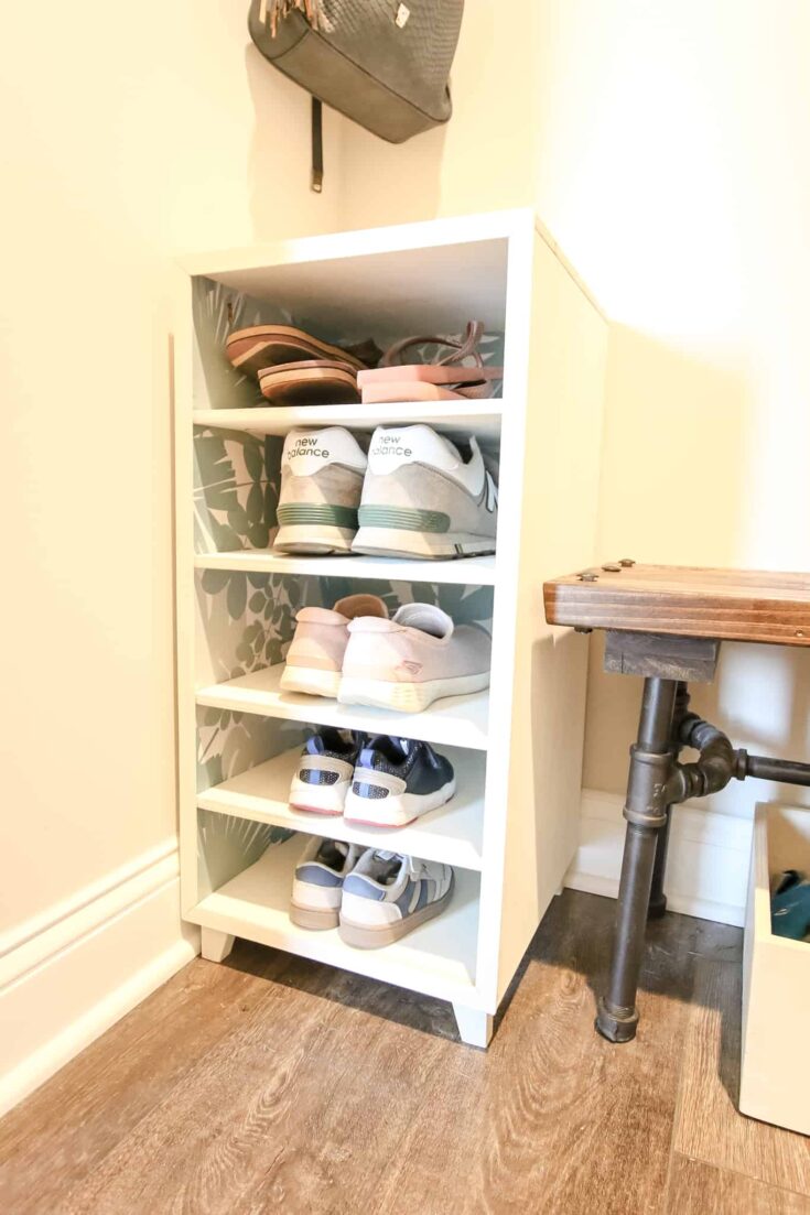 15 Genius Small Entryway Shoe Storage Ideas - Making Manzanita