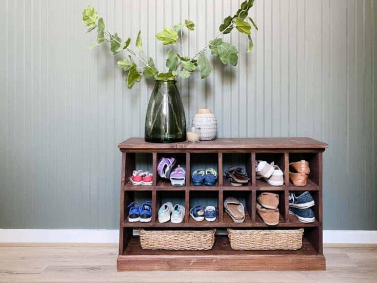 15 Genius Small Entryway Shoe Storage Ideas - Making Manzanita