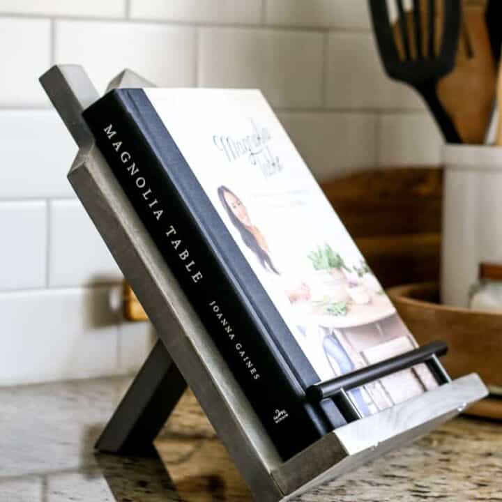 DIY Cookbook Stand