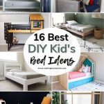 There are so many different styles and situations for DIY toddler beds.