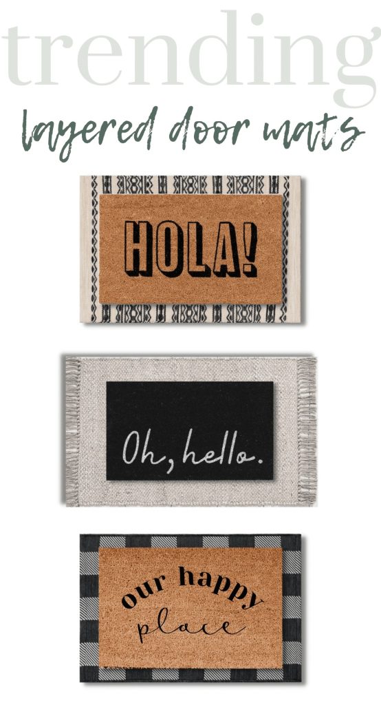 3 doormat size 18" x 30" (1'6" x 2'6") Doormat Ideas