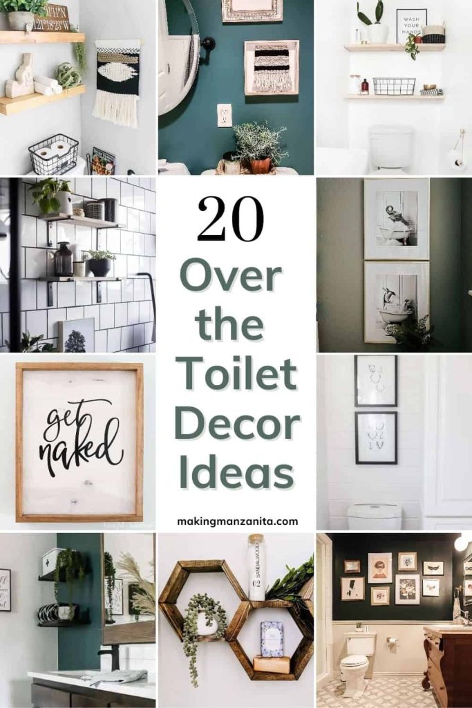 20+ Above Toilet Ideas For Bathroom - Making