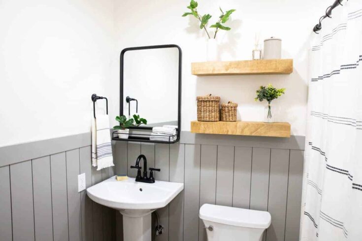 20+ Above Toilet Decor Ideas For Your Bathroom - Making Manzanita