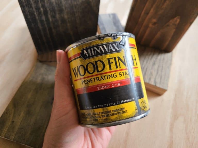 Minwax Ebony Wood Stain Color Guide