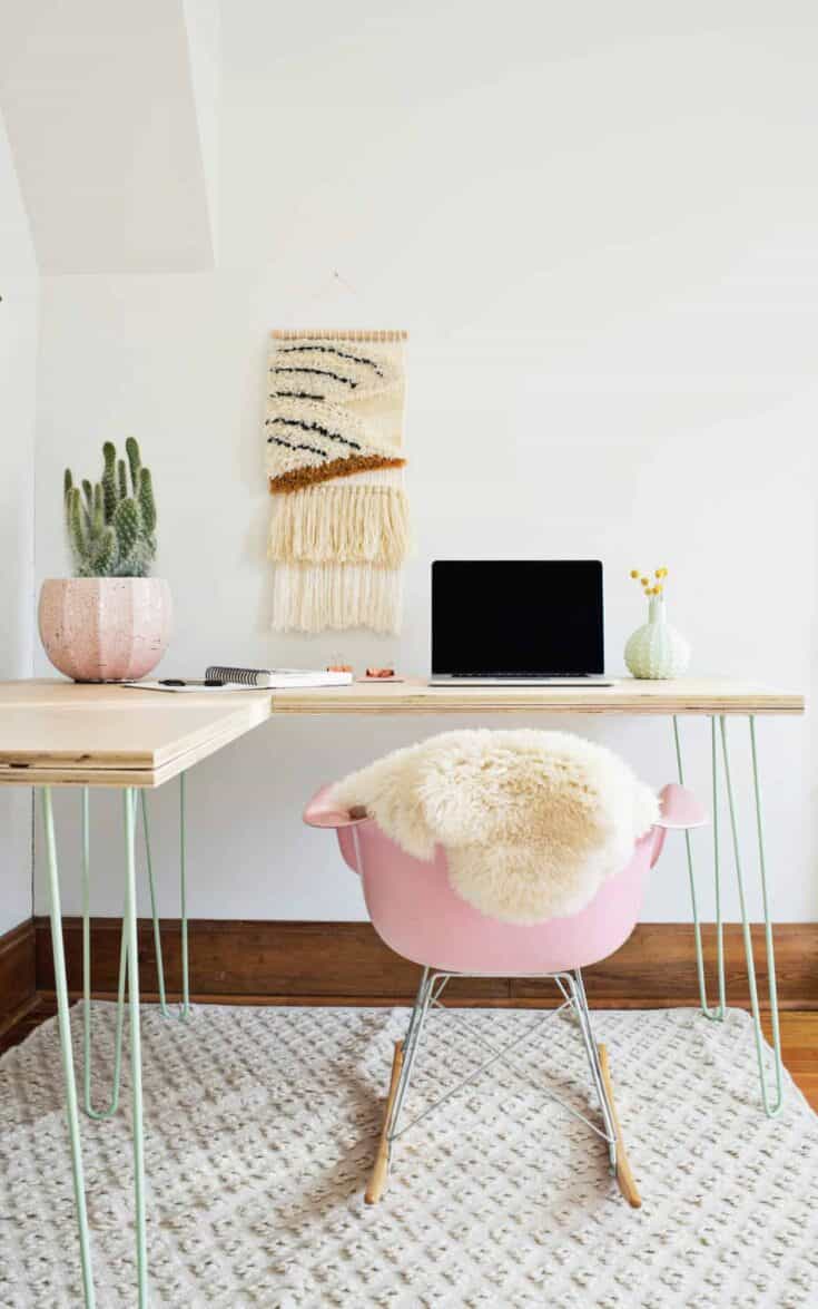 20 Cheap and Easy DIY Desk Ideas You Can Build - Making Manzanita