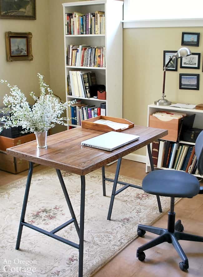 20 Cheap and Easy DIY Desk Ideas You Can Build - Making Manzanita