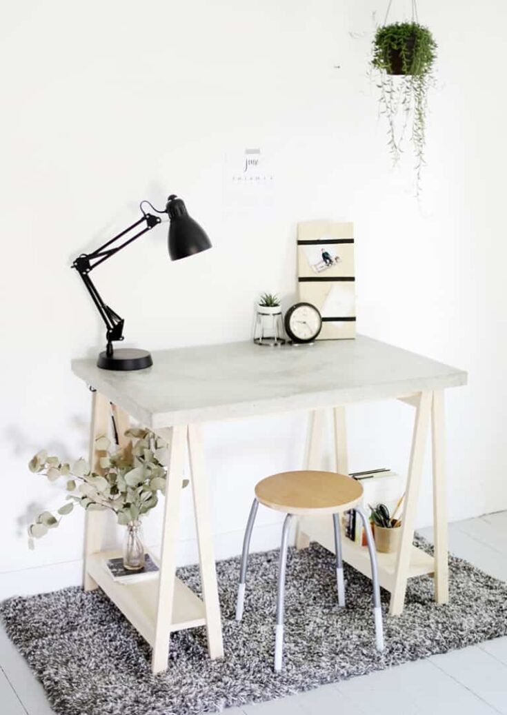 15 DIY Desk Ideas - Easy & Cheap Ways to Make a Desk