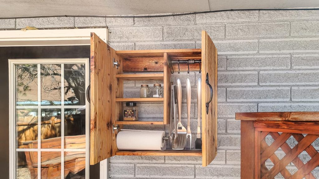 DIY Grill Utensil Holder Making Manzanita