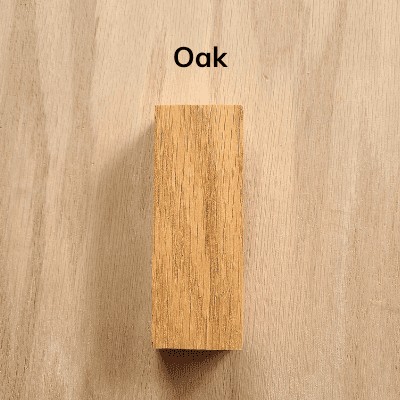 Oak also carries some reddish undertones, so applying Weathered Oak toned down any redness from the wood.