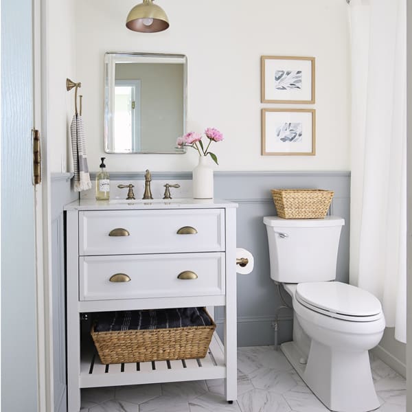 The best paint colors for small bathrooms 