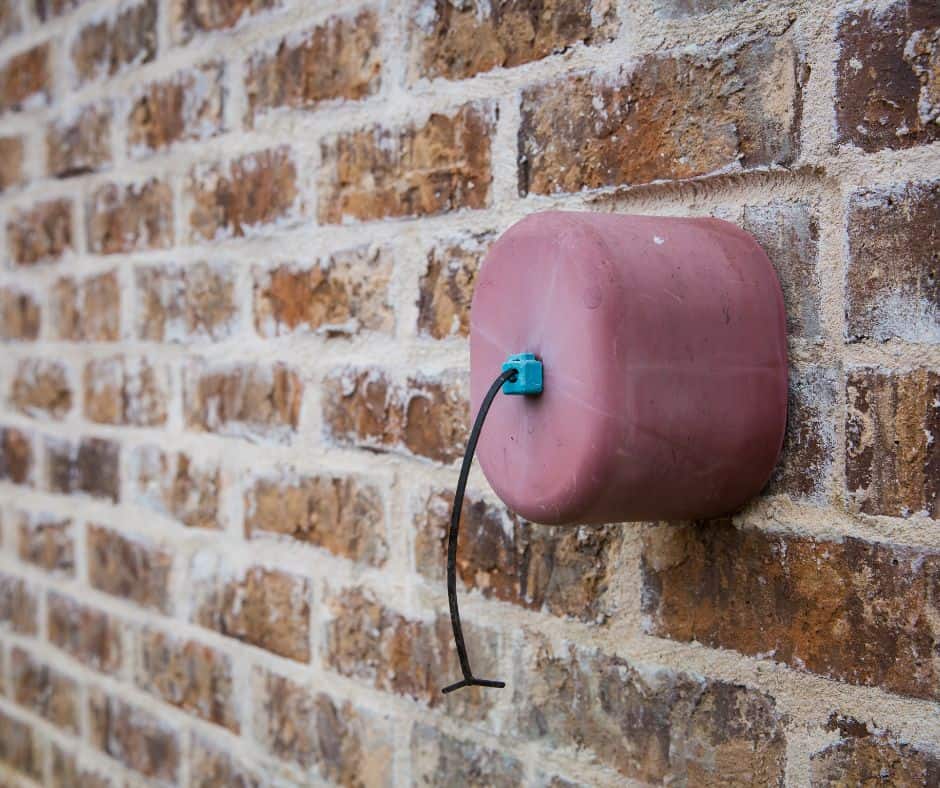 Cover over water hose bib for winter and fall will prevent frozen pipes on water faucets for hoses 
