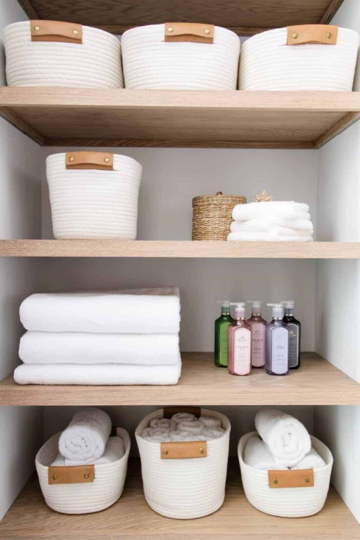 24 Awesome DIY Bathroom Shelf Ideas - Making Manzanita