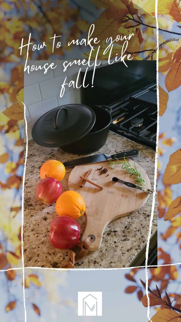 Use any combinations of these natural fall scents to create a house the smells totally like fall! 