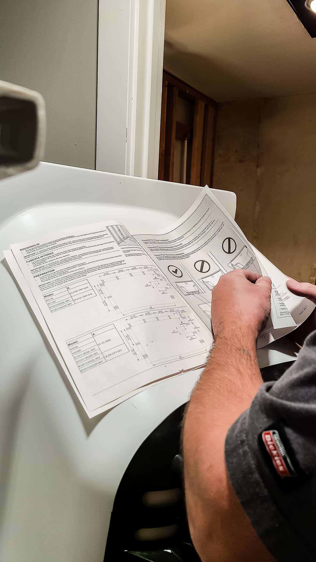 How To Install A Bathtub (For Beginners) - Making Manzanita